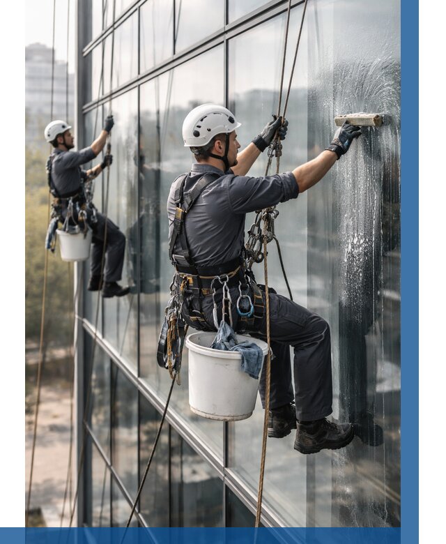 Мойка сплошного остекления в Каспийске, заказать от 305 р.| ВЫСОТНИК-Ксп