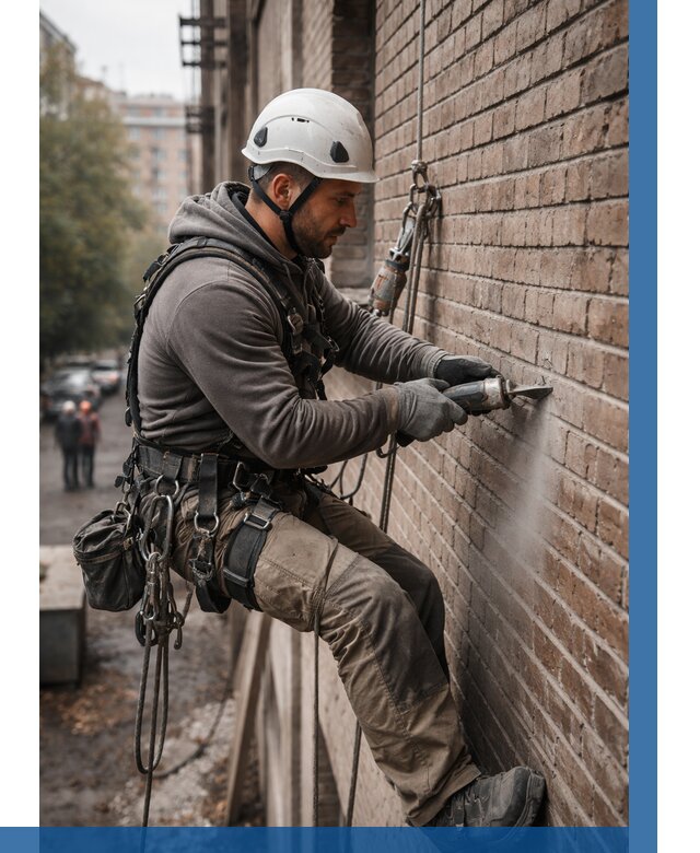 Расшивка кирпичных швов в Каспийске от 611 р. | ВЫСОТНИК-Ксп