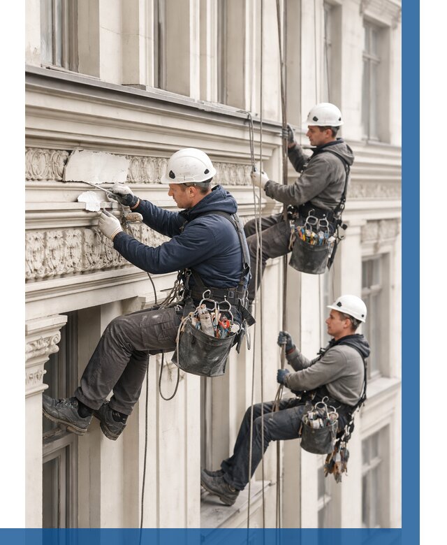 Ремонт карнизов и молдингов в Каспийске от 1222 р. | ВЫСОТНИК-Ксп