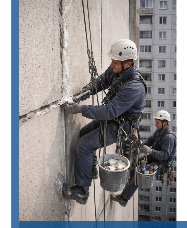 Утепление межпанельных швов в Каспийске профессионально и надежно