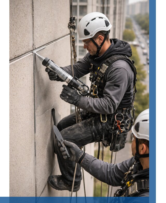 Первичная герметизация швов в Каспийске от 611 р. | ВЫСОТНИК-Ксп