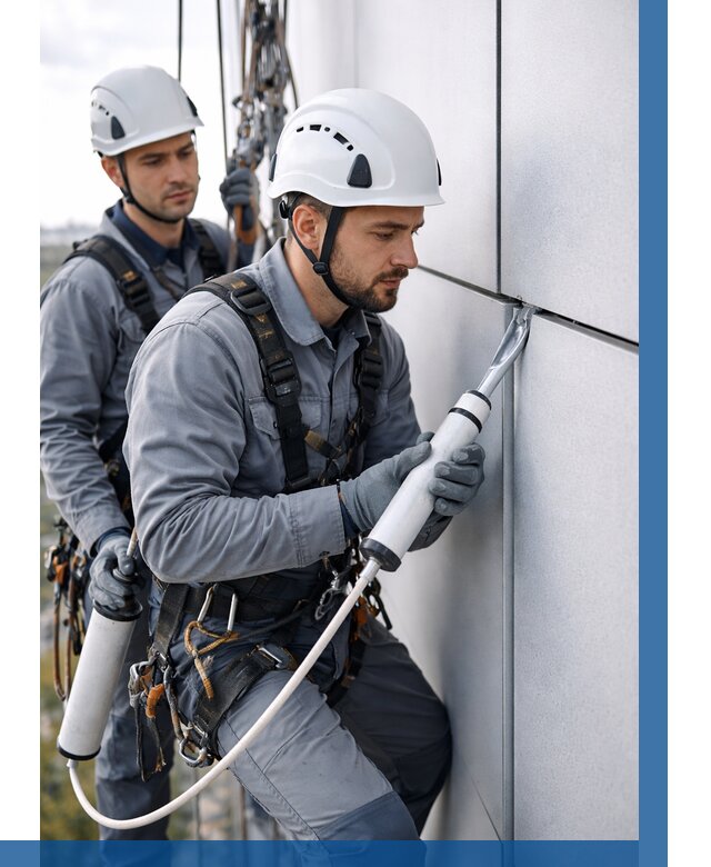 Герметизация швов вилатермом в Каспийске от 611 р. | ВЫСОТНИК-Ксп