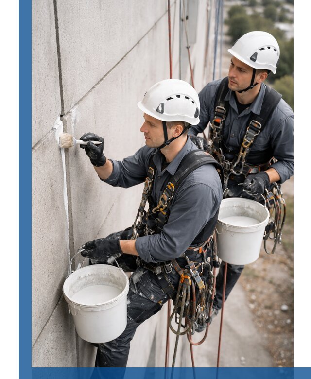 Противогрибковая обработка швов в Каспийске для фасадов и кровель