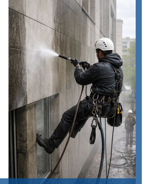 Гидроструйная очистка поверхностей в Каспийске от 865 р. | ВЫСОТНИК-Ксп