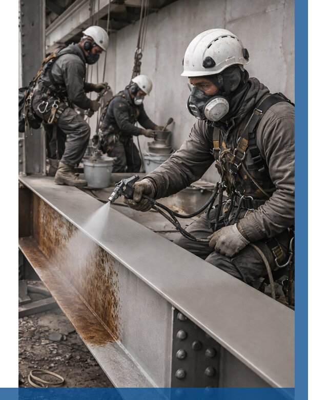 Антикоррозионная покраска металла в Каспийске от 713 р. | ВЫСОТНИК-Ксп