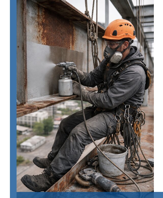 Антикоррозионная обработка металлоконструкций в Каспийске под ключ