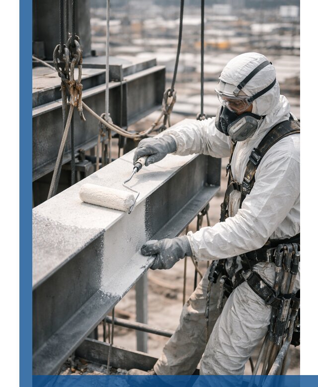 Профессиональная огнезащитная обработка металлоконструкций в Каспийске