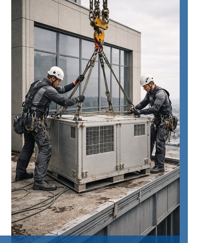 Такелажные работы на высоте в Каспийске от 8145 р. | ВЫСОТНИК-Ксп