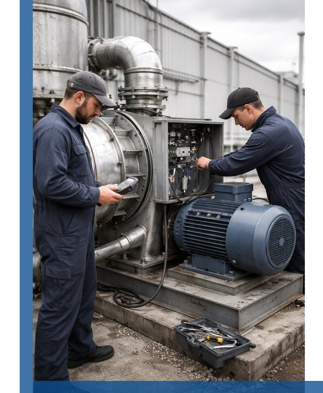 Техническое обслуживание промышленного оборудования в Каспийске