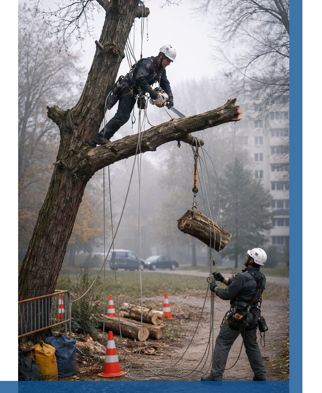 Удаление аварийных деревьев в Каспийске от 15272 р. | ВЫСОТНИК-Ксп