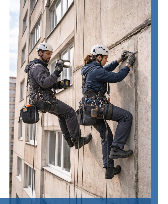 Обследование межпанельных швов в Каспийске от 1833 р. | ВЫСОТНИК-Ксп