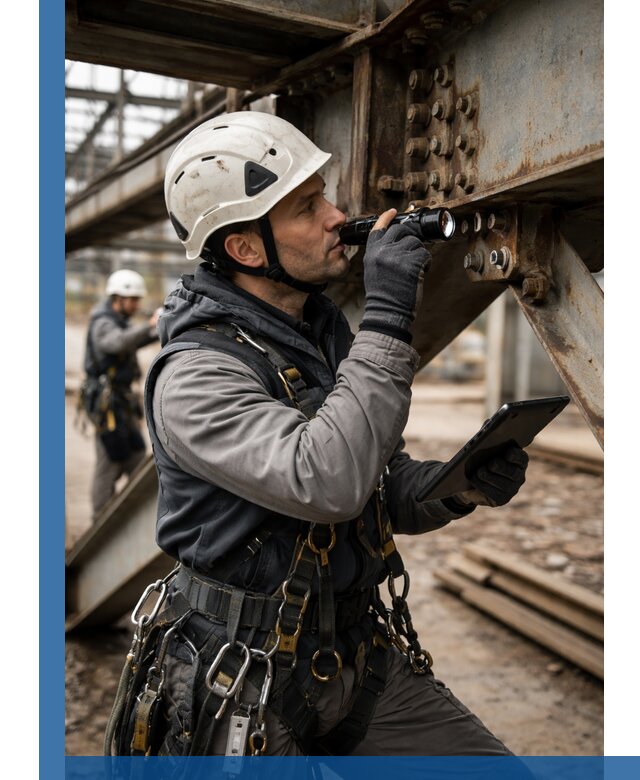 Обследование металлоконструкций и диагностика прочности в Каспийске